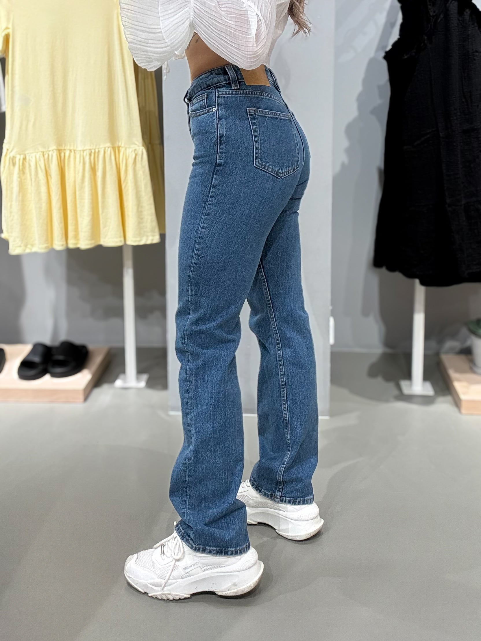 PCKYLIE Jeans - Medium Blue Denim